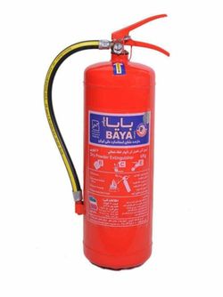 کپسول آتشنشانی پودر و گاز 6 کیلوگرم کارکرده