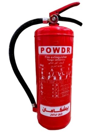 کپسول آتشنشانی پودر و گاز 6 کیلوگرم کارکرده