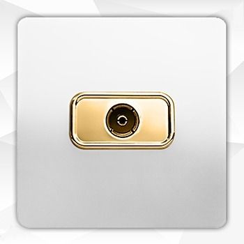 پریز آنتن آسیا الکتریک مدل کریستال