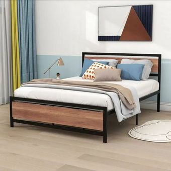 تخت خواب فلزی طرح راسا مدل bf-1002