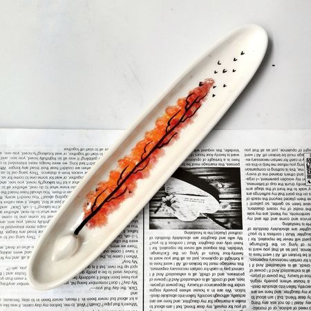 جاعودی سرامیکی طرح درخت نارنجی