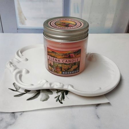 شمع معطر رایحه گل رز برند النا