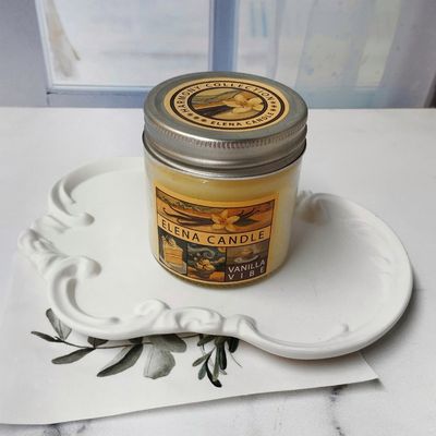 شمع معطر رایحه وانیل برند النا