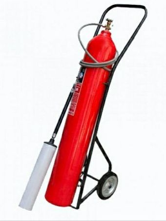 گاری حمل کپسول ( ارابه ) آتش نشانی 30 کیلو گرم ازت و co2