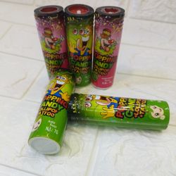 آبنبات چوبی با پودر ترش