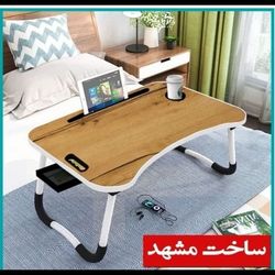 میز تحریر نویسا سایز 40 در 60 طرح چوب