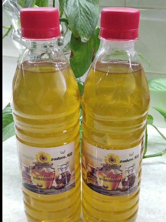 سرکه انگبین عسلی نیم لیتری