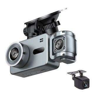 دوربین ثبت وقایع 3 لنز WiFi 4K مدلDCR509