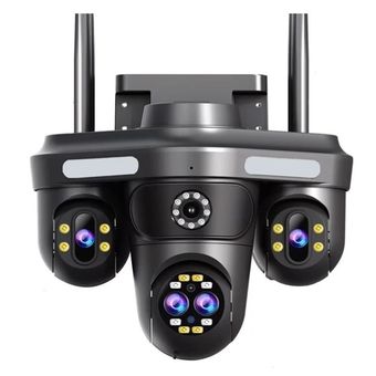 دوربین مینی اسپید دام سه‌لنز هوشمند O-KAM مدل WP2+2-4G