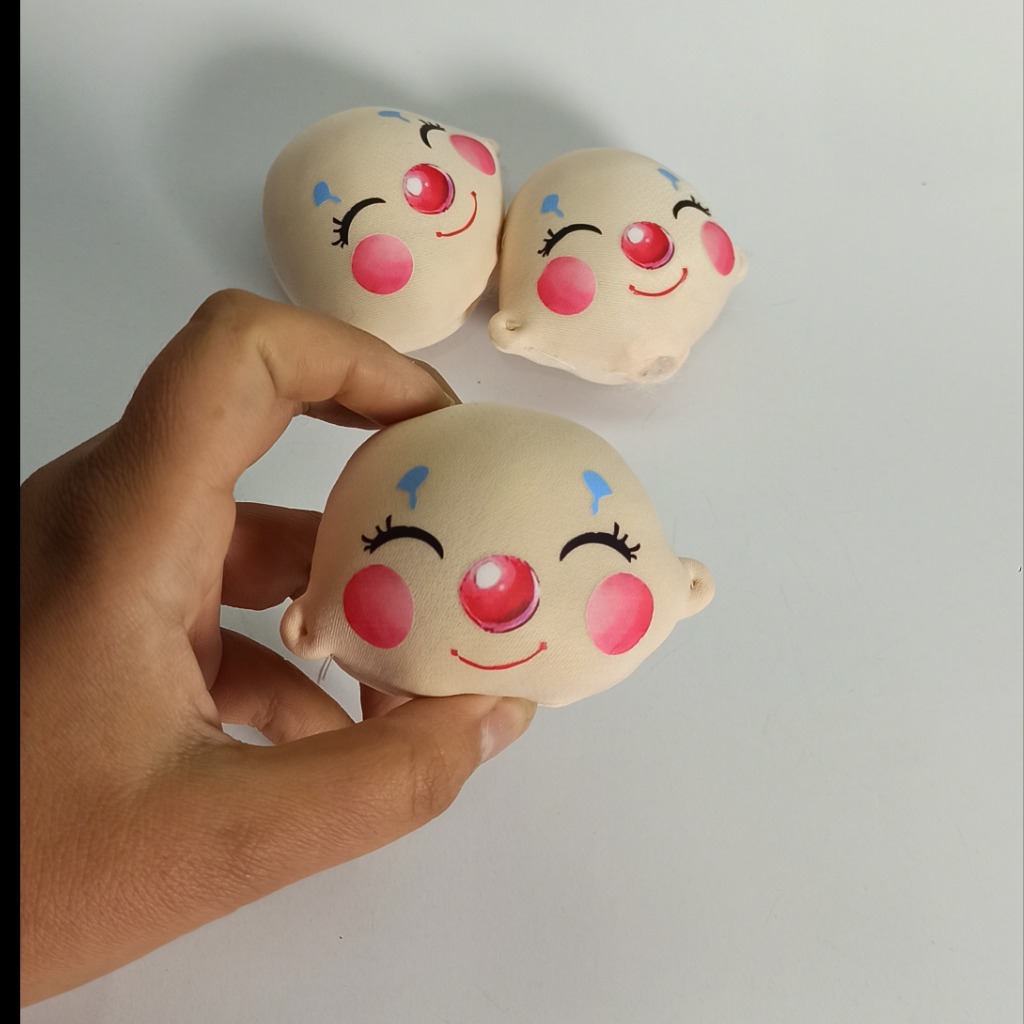 سر آماده عروسک  دلقک