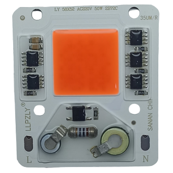 چیپ ال ای دی COB 50w رشدگیاه برق مستقیم