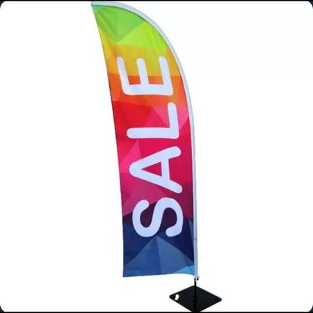 (پرچم ساحلی کامل)(پایه+میله+پرچم) (3متر ارتفاع میله پایه و چاپ 2رو 2 لایه و 3 لایه)(گروه طراحی  09935543153)