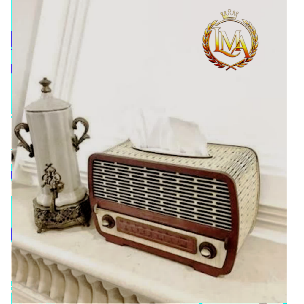 جادستمال کاغذی طرح رادیوی مستر