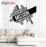 استیکر وی وین آرت مدل Mission کد S91