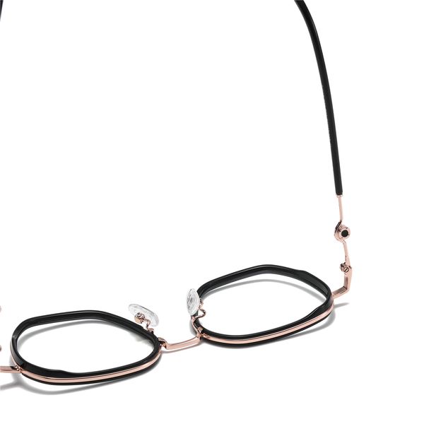 فریم عینک طبی چند ضلعی مدل TJ816C01P81 مناسب برای صورت گرد و بیضی