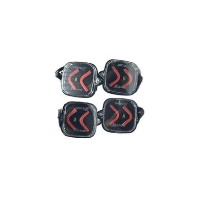 چراغ راهنما بغل موتور سیکلت مدل نئونی کد RN4 مجموعه 4 عددی