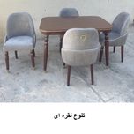 میز و صندلی ناهارخوری 4 نفره گالری چوب آشنایی مدل 867
