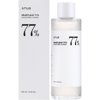 تونر تسکین دهنده آنوا Anua Heartleaf 77% Soothing Toner 250ml