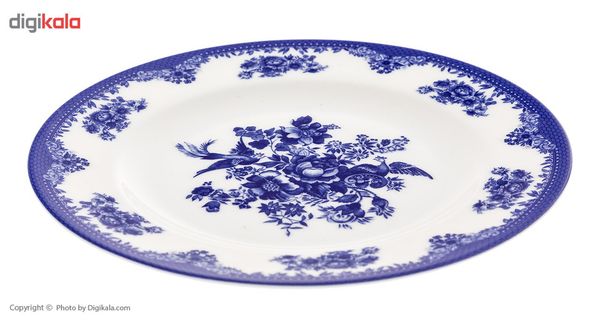 سرویس غذاخوری 28 پارچه چینی زرین ایران سری ایتالیا اف مدل Florance 2 درجه عالی 