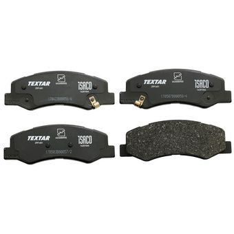 لنت ترمز جلو تکستار مدل 16985 مناسب برای رانا