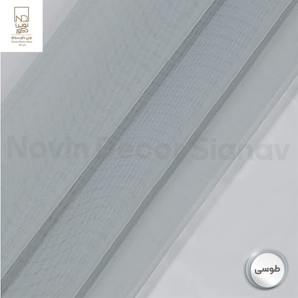 پرده نوین دکور سیاناو مدل حریر کد pb105 سایز 280×140 سانتی متر