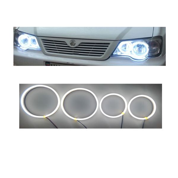 حلقه نئون چراغ مدل pri132w مناسب برای پراید 132مجموعه چهار عددی