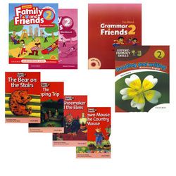کتاب Family And Friends 2 اثر Naomi Simmons انتشارات الوندپویان مجموعه 8 جلدی 
