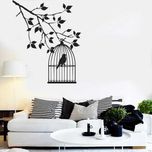 استیکر دیواری استیک مدل پرنده بیچاره کد T12