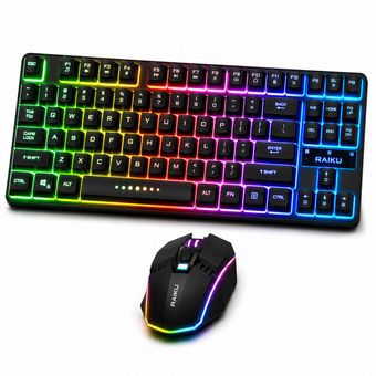 ست گیمینگ بی سیم لایماید مدل RAIKU-R905