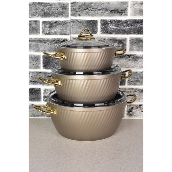 سرویس پخت و پز 10 پارچه ام جی اس مدل فورج ساده