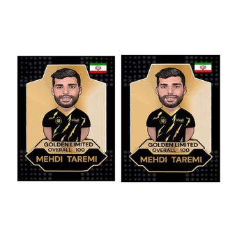 اسباب بازی شانسی مدل مهدی طارمی گلدن لیمیتد سری 2025 مجموعه 2 عددی