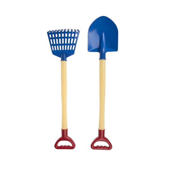 ست اسباب بازی ابزار زرین تویز مدل بیل و شن کش