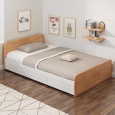 تخت خواب یک نفره ساده مدل b سایز 90×200 سانتی متر