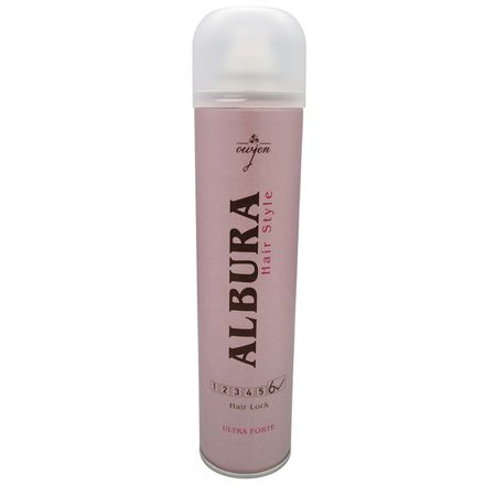 اسپری مو آلبورا مدل Ultra Forte شماره 6 حجم 400میلی لیتر