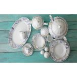 سرویس غذا خوری103 پارچه چینی زرین ایران مدل گلدستون سری نئوکلاسیک درجه یک