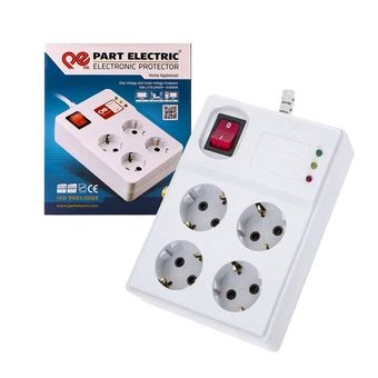 محافظ برق پارت الکتریک مدل PE2204 کابل 1,8