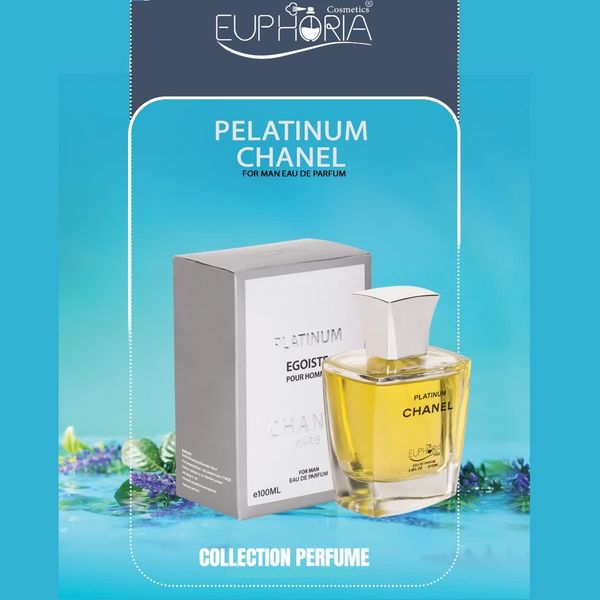 ادو پرفیوم مردانه ایفوریا مدل شنل اگویست پلاتینیوم با رایحه خنک حجم 100 میلی لیتر