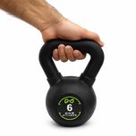 کتل بل روکش دار مدل GS-M-333332 وزن 6 کیلوگرم
