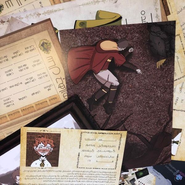 بازی فکری مدل پرونده های معمایی هاگوارتز