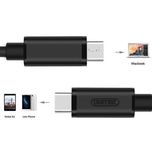 کابل تبدیل USB_C به Micro B یونیتک مدل Y-C473BK طول 1 متر(گارانتی 12 ماهه مارون)