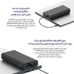 پاوربانک شیائومی مدل PB2050SZM ظرفیت 20000 میلی آمپر ساعت