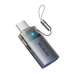 مبدل USB-A / Micro SD OTG به USB-C مک دودو مدل OT-7600