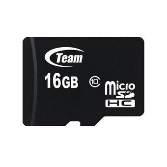 کارت حافظه MicroSDHC تیم گروپ مدل IPM کلاس 10 استاندارد UHS-I U1 سرعت 80MBps ظرفیت 16 گیگابایت با گارانتی مادام العمر