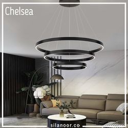 آویز چلسی سه‌طبقه ریموت دار 406080cm
