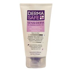 ژل شست و شوی صورت درماسیف مدل Sensiderm حجم 150 میلی لیتر