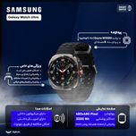 ساعت هوشمند سامسونگ مدل Galaxy Watch Ultra دارای قابلیت های کنترل موسیقی (Music Player)، قابلیت مکالمه از طریق بلوتوث، قابلیت تغ