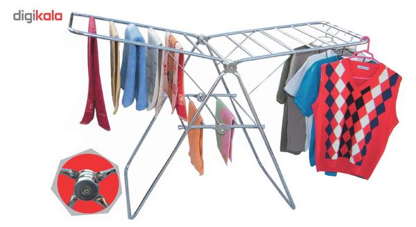 بند رخت تمام استیل آرتیستون صنعت مدل S1