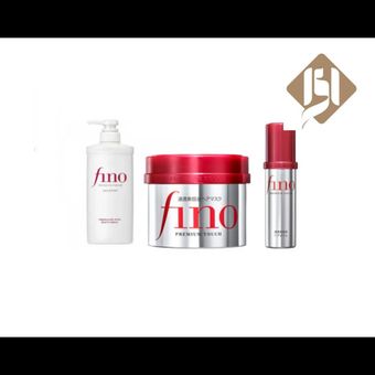 پک احیا کننده مو فینو (شیسیدو) شامل شامپو، ماسک مو و روغن مو