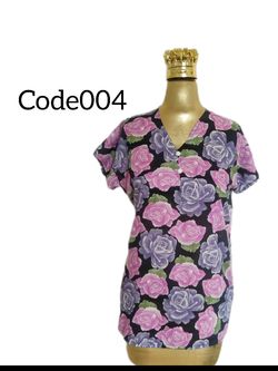 تاپ و پیراهن زنانه تمام نخی طرح دار آستین کوتاه