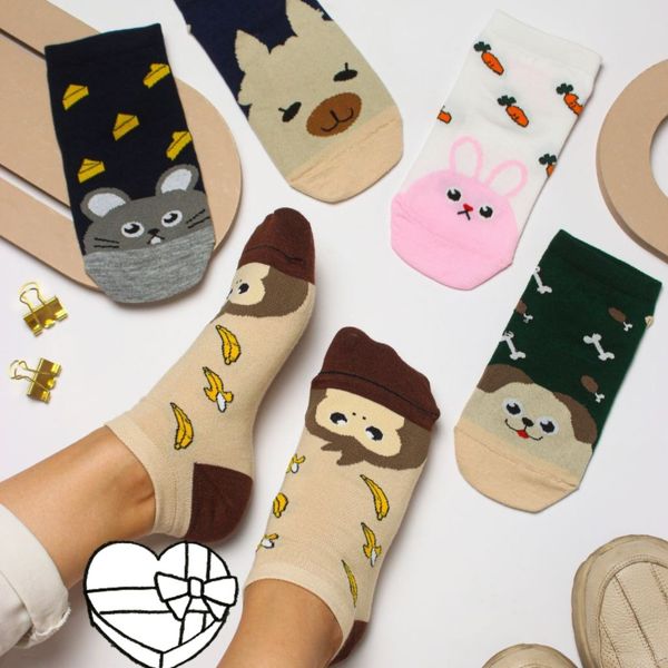 جوراب مچی طرح روی پا